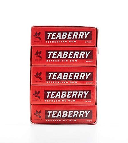 Teaberry gum ingredients  Fargo, ND 58102